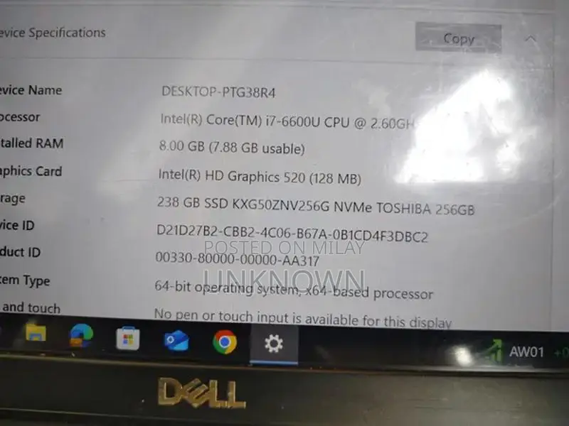 Dell Latitude 7380 Business Laptop - Some Cosmetic Issues