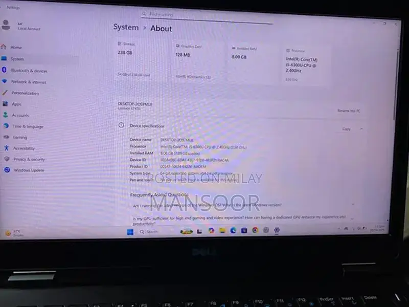 Dell Latitude E7470 Business Laptop - 14-inch Performance Notebook