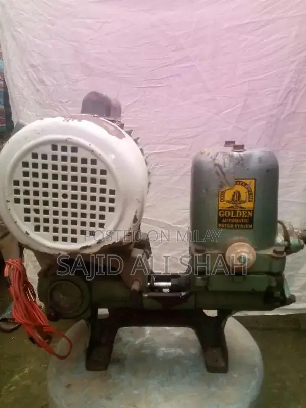 Golden Compact Water Pump for Kitchen and Home