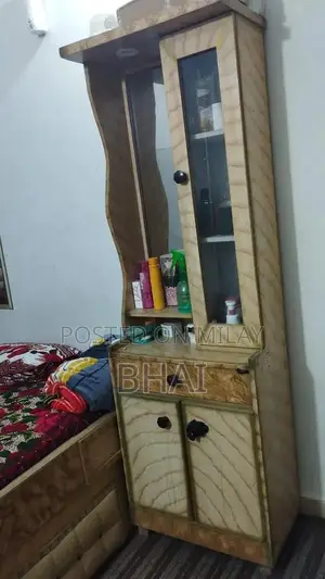 Complete Bedroom Set with Double Bed and Wardrobe