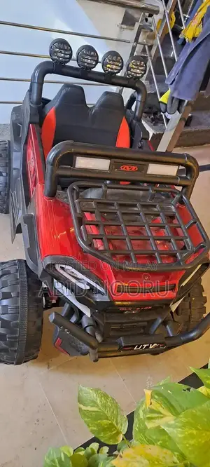 Kids Electric Ride-On Jeep with Double Battery