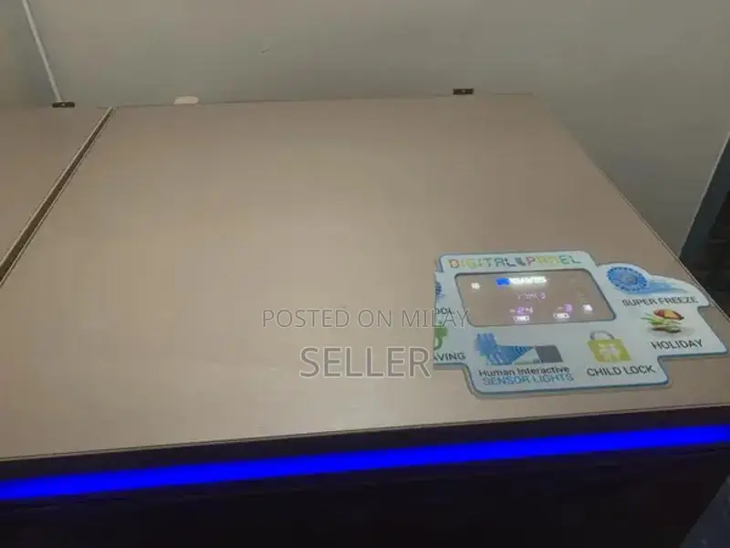 Inverter Double Door Digital Panel Refrigerator with Freezer