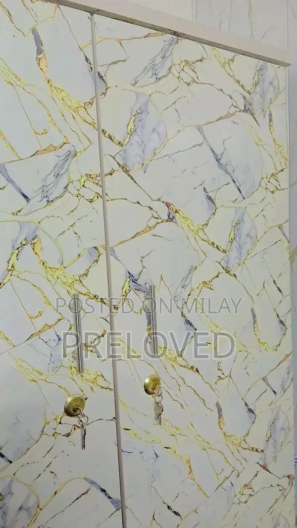 Double Door Cupboard with Attached Cabinet - Excellent Condition