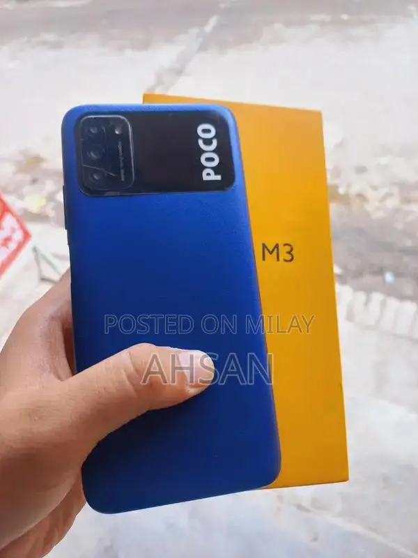POCO M3 Dual SIM Smartphone with Large Storage