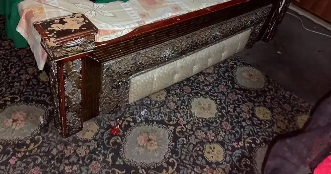 Double Bed Side Table and Dressing Table Set