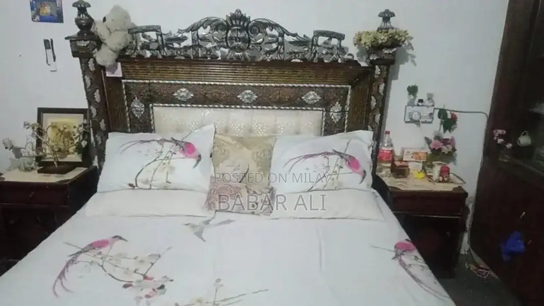 Double Bed Side Table and Dressing Table Set