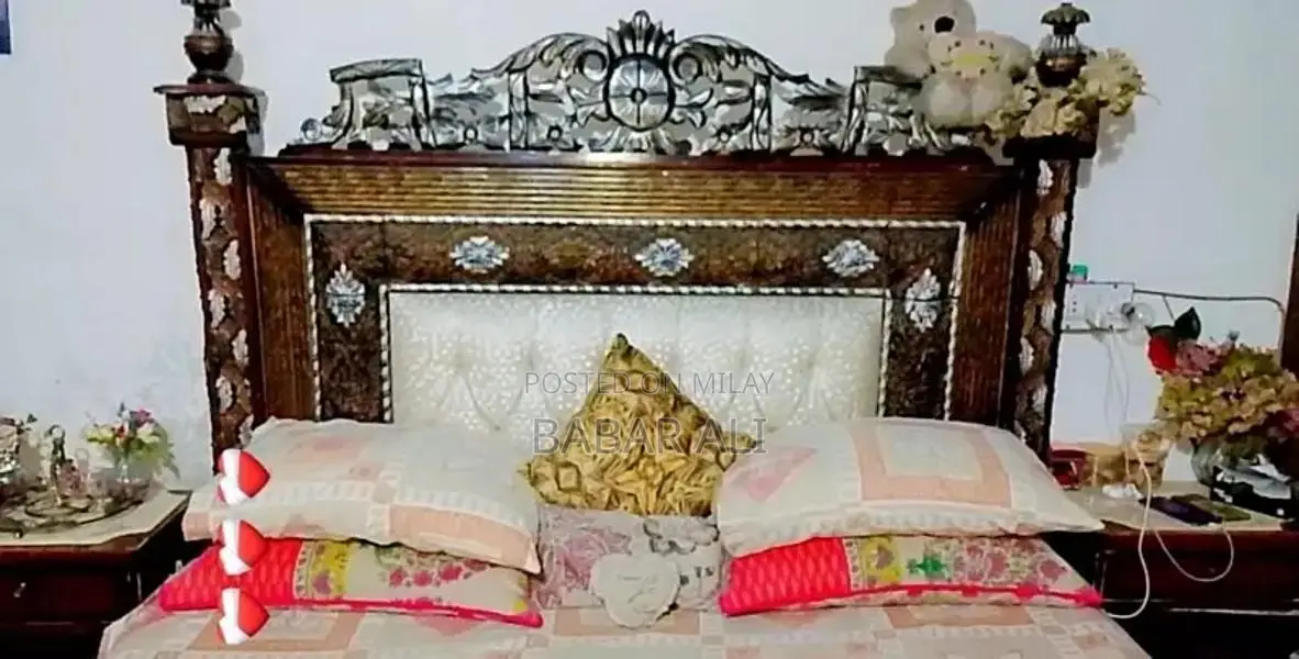 Double Bed Side Table and Dressing Table Set