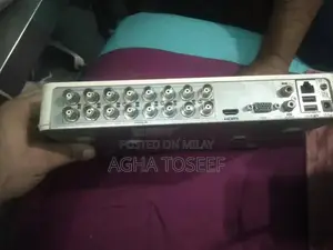 16-Channel DVR Security System with Multiple Cameras