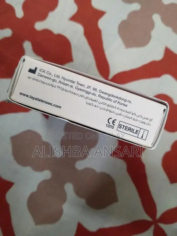 Layala Contact Lenses Golden Grey and Ash Grey Color Options