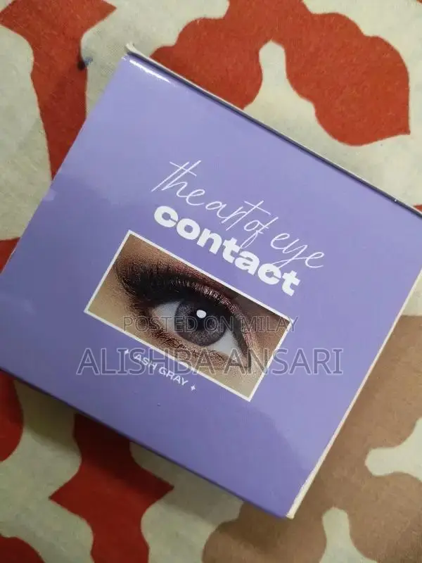 Layala Contact Lenses Golden Grey and Ash Grey Color Options