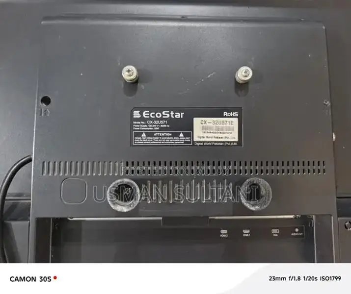 Ecostar 32-Inch LED TV in Good Condition