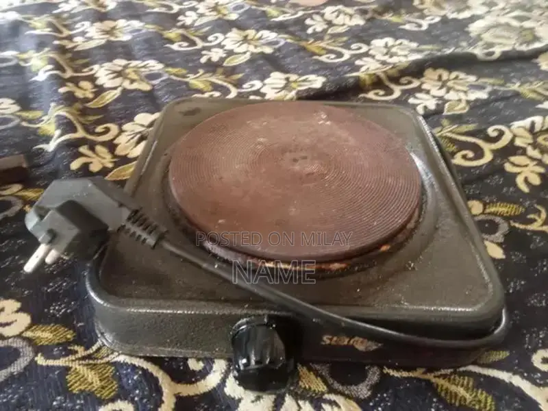 Electric Hot Plate Cooktop - 1000W Portable Kitchen Cooking Surface