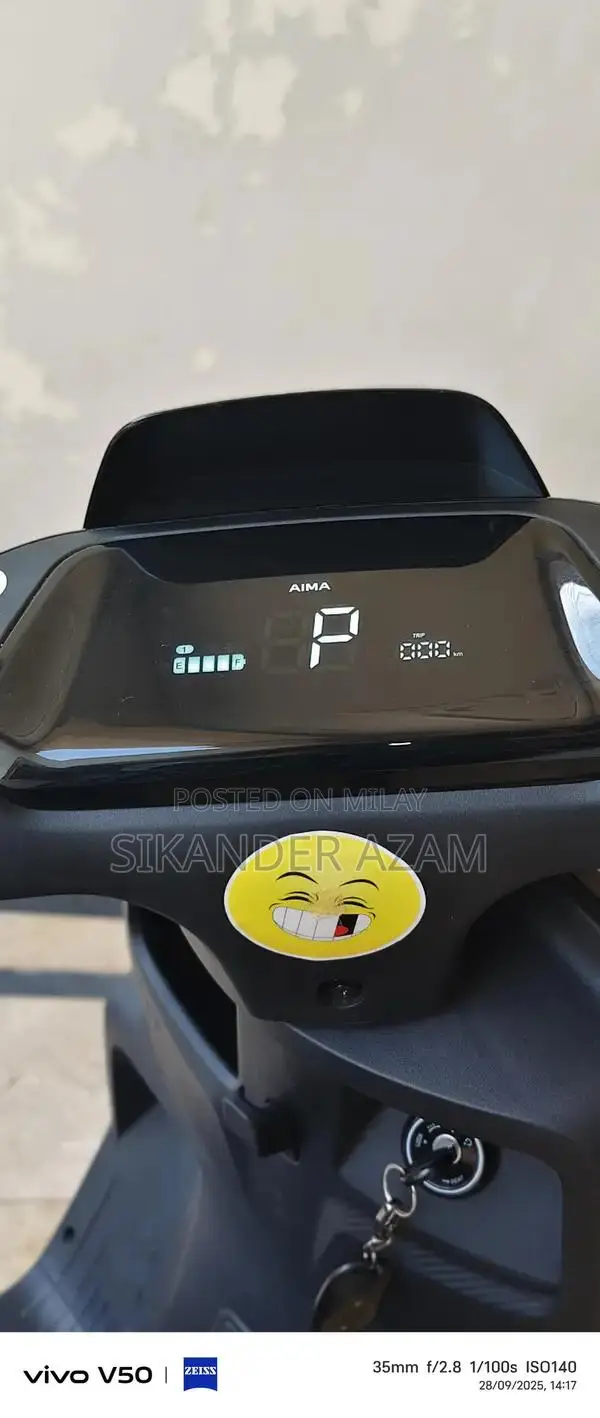 RAMDA AIMA Liberty Electric Three-Wheel Scooty 2025 Model