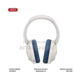 XO BE-43 Wireless Bluetooth Headphones with Long Battery Life