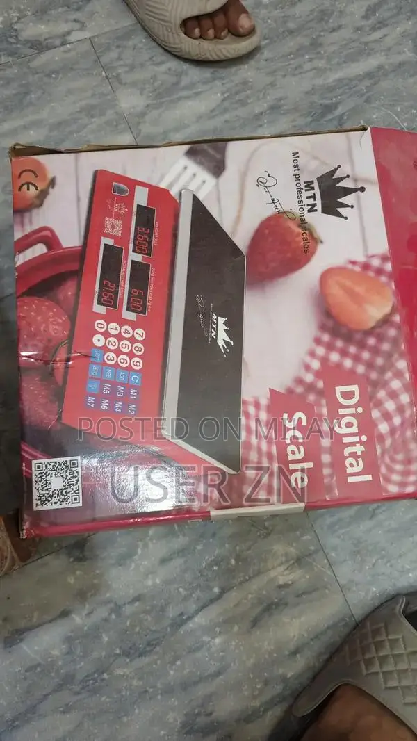 Precision Electric Digital Countertop Scale for Professional Use