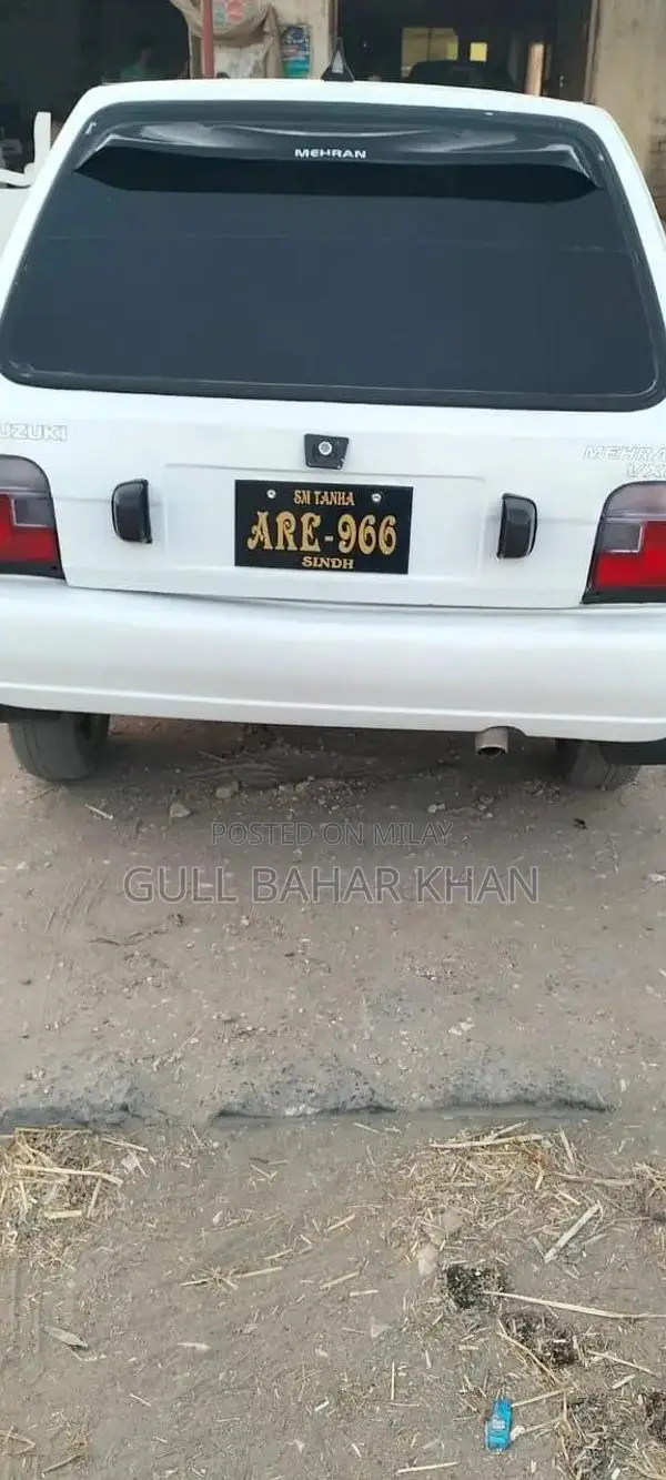 Mehran Car - Well Maintained Sedan with Partial Paint and Good Conditi