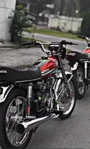 Honda 125cc Motorcycle - Single Cylinder Engine Model