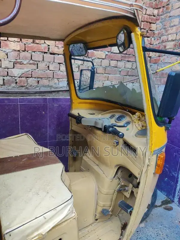 CNG Three-Wheeler Rickshaw with Clean Documentation