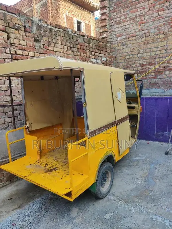 CNG Three-Wheeler Rickshaw with Clean Documentation