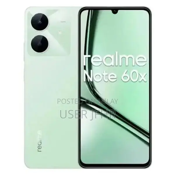Realme Note 60x Smartphone with 8+4 RAM, 128GB Storage