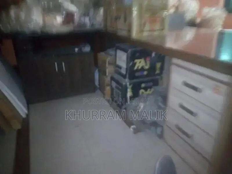 Executive Office Table with Side Rack and Drawers