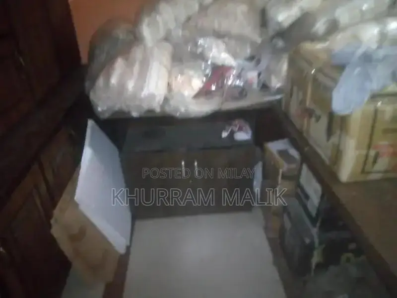 Executive Office Table with Side Rack and Drawers