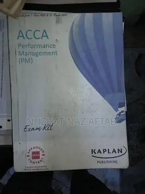 ACCA F5 Performance Management Study Materials - Exam Preparation Kit