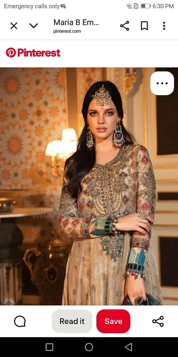 Golden Copper Organza Bridal Maxi with Multi Dupatta