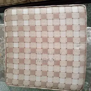 Photo - Foam Padded Fabric Sofa Seat Covers - 10 Pieces Light Camel