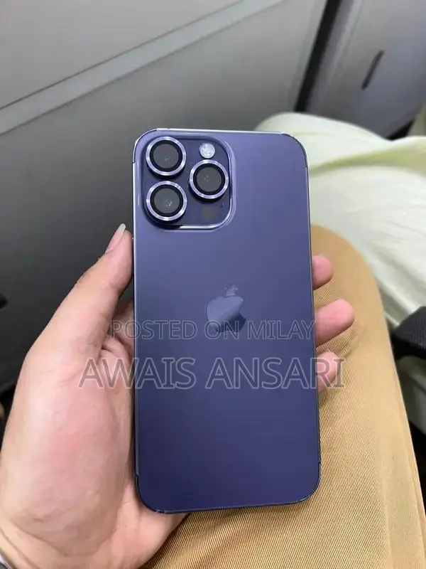 Apple iPhone 14 Pro Max Unlocked Smartphone Deep Purple