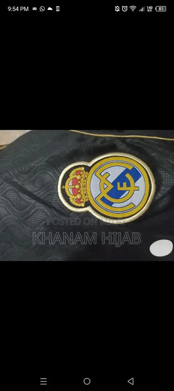 Real Madrid Official Fan Jersey - Soccer Football Shirt