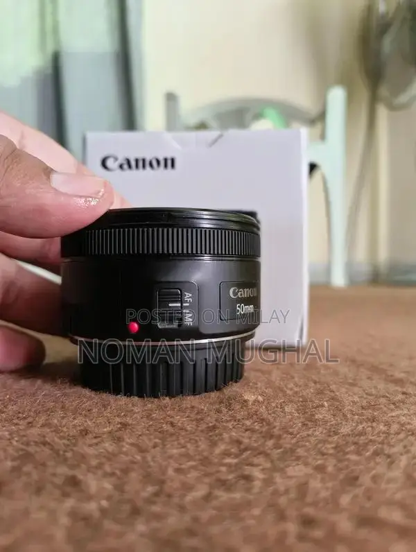 Canon 50mm STM 1.8 Camera Lens - Prime Portrait Lens