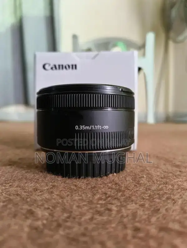 Canon 50mm STM 1.8 Camera Lens - Prime Portrait Lens
