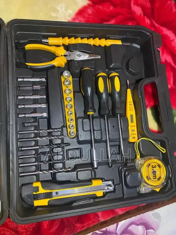 Professional Electric Drill with Dual Battery Power System