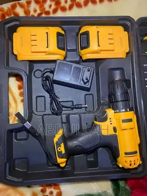 Professional Electric Drill with Dual Battery Power System