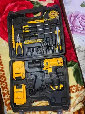 Professional Electric Drill with Dual Battery Power System