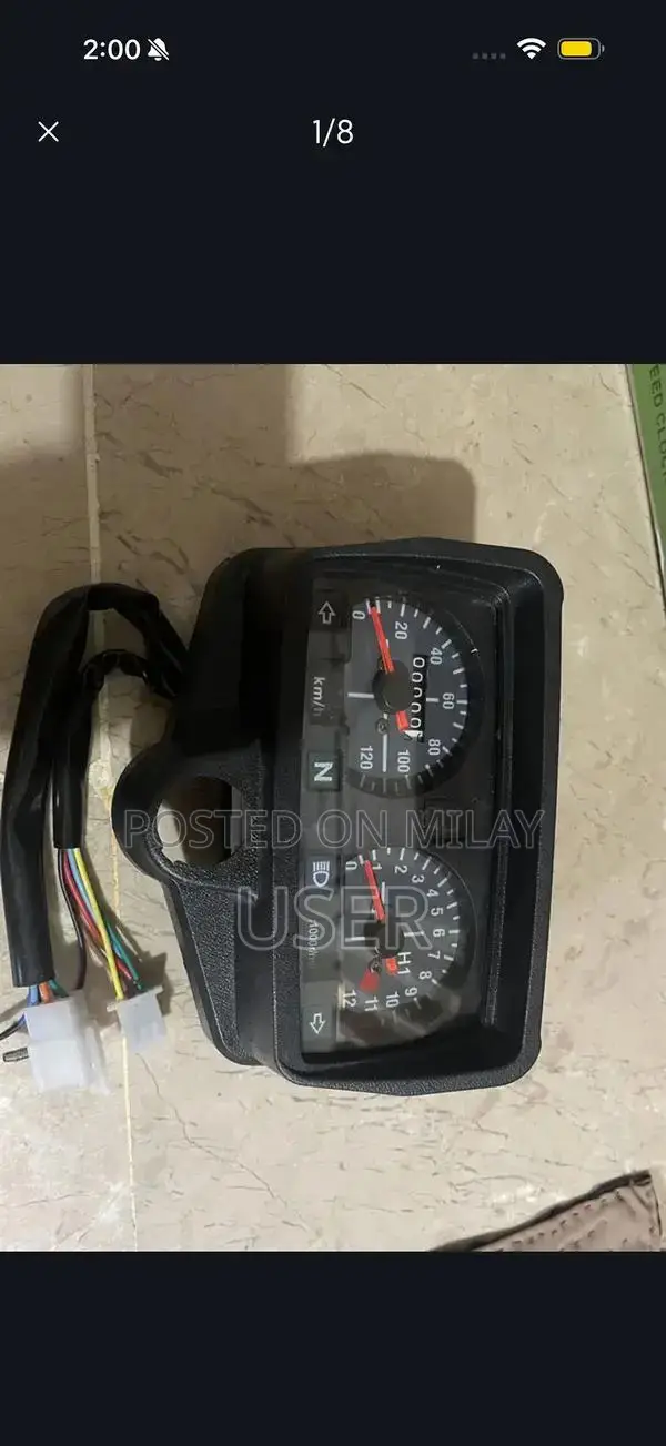 CG 125 Digital Motorcycle Meter with Backlight