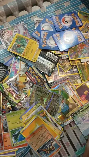 Photo - Pokemon Trading Card Game Imported Card Packets with Gold Card