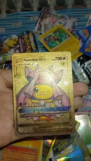 Pokemon Trading Card Game Imported Card Packets with Gold Card