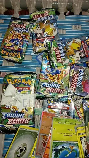 Pokemon Trading Card Game Imported Card Packets with Gold Card
