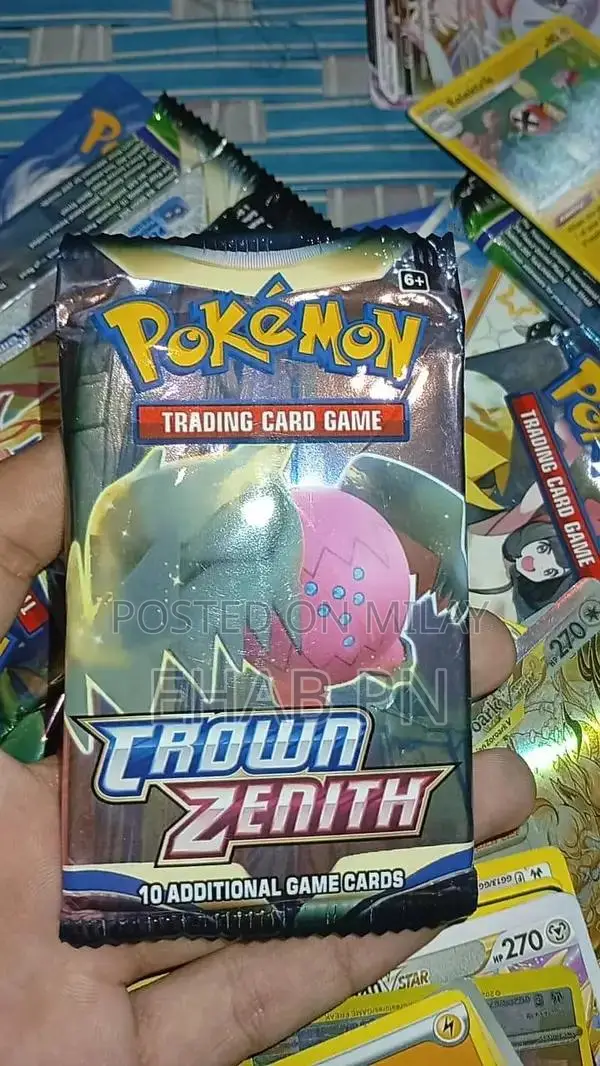 Pokemon Trading Card Game Imported Card Packets with Gold Card