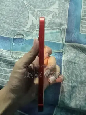 Apple iPhone 13 Red Smartphone with High Battery Health