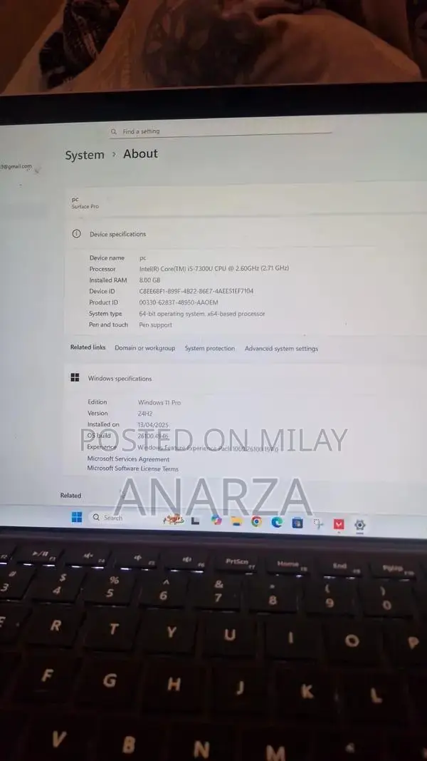 Microsoft Surface Pro 7th Gen Core i5 Windows Laptop