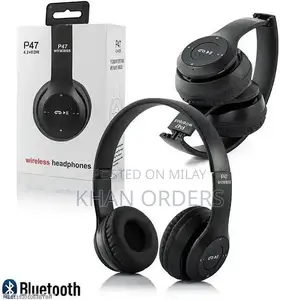 Photo - P-47 Wireless Over-Ear Headphones with Long Battery Life