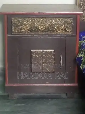 Bedroom Furniture Set - Bed Frame, Side Table, Dresser