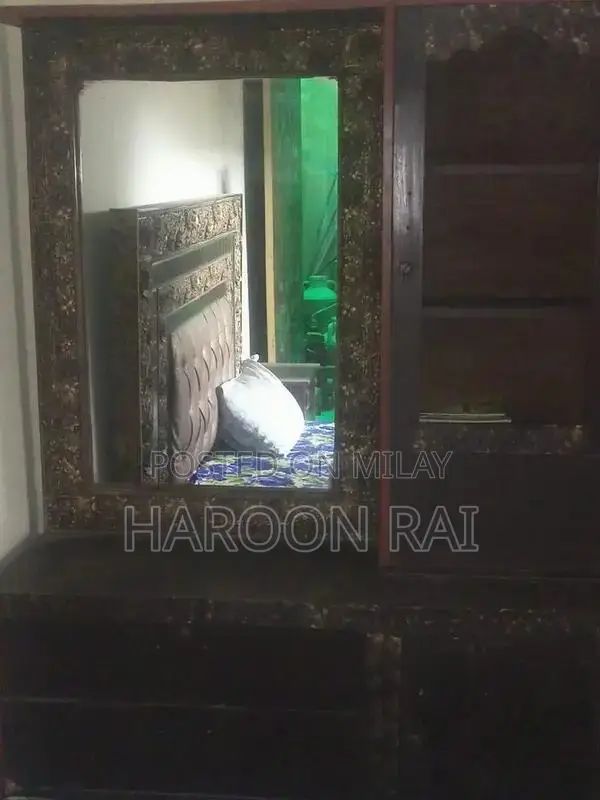 Bedroom Furniture Set - Bed Frame, Side Table, Dresser