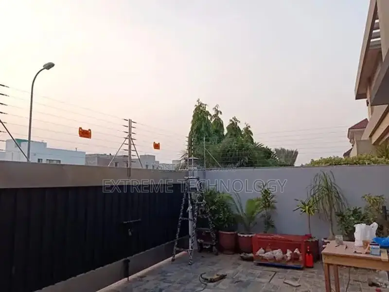 Home Security System with Electric Fence, CCTV, Gate, Fire Alarm