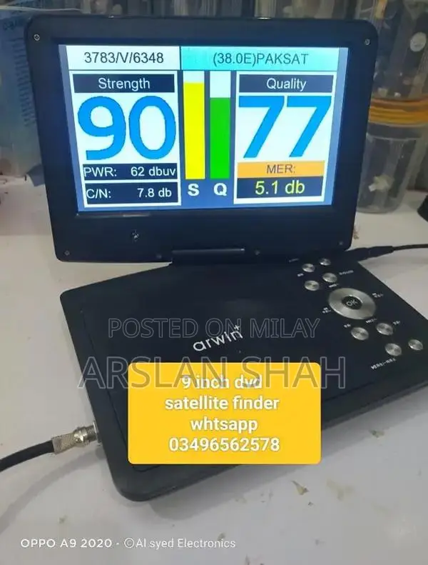 DVD Finders Portable Media Player Multiple Screen Sizes