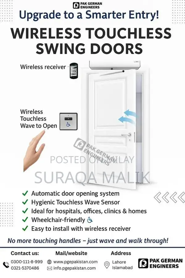 Automatic Swing Door Operator for Commercial & Residential Spaces