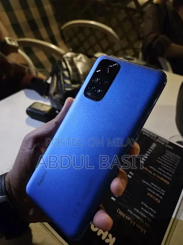 Redmi Note 11 Smartphone - 4GB RAM, 128GB Storage, Gaming Capable